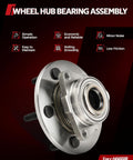 Front Wheel Bearing Hub Assembly 2 Pack For Toyota Corolla 2019-2022 And Prius 2016-2022 showing wheel hub design