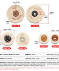 Ultimate Cotton Polishing Wheel For Fast Buffing And Mirror Shining On Metal Wood And Plastic. 100mm cotton buffing wheel.