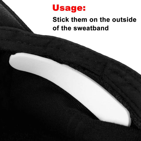 Multi Size Foam Hat Size Reducer Tape Inserts used on hat sweatband for custom fit in lightweight foam.
