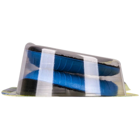 Side view of Good Posture Orthotic Insole For Men 8 To 13 with lightweight arch support and stabilizing heel cup in packaging.