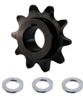 10 Tooth Sprocket And Spacer Kit With Five Eighth Inch Bore For Twenty To Thirty CVT Mini Bike Go Kart Chain Sizes 40 41 420