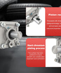 Beefy Tabletop Pneumatic Air Cylinder for Tire Changer Machine, showing chrome-plated piston rod and aluminum construction.