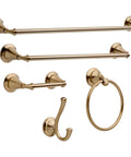 Hand Towel Holder Champagne Bronze Ring For Hanging Towels In Kitchen And Bathroom Durable Corrosion Resistant Finish No Fuss Mount
