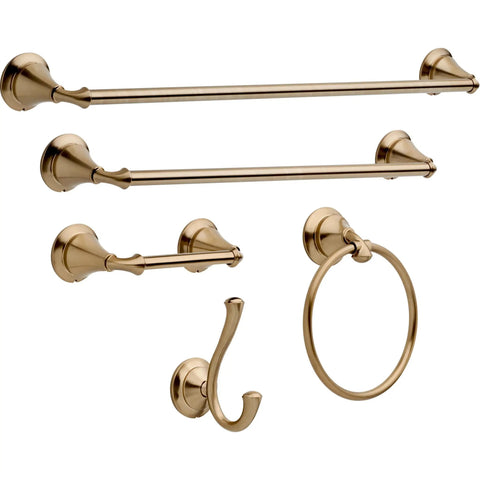 Hand Towel Holder Champagne Bronze Ring For Hanging Towels In Kitchen And Bathroom Durable Corrosion Resistant Finish No Fuss Mount