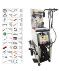 Aluminum Spot Welder Dent Puller for Auto Body Repair, 1.5KW 220V Stud Welder with tools, lightweight frame, movable wheels