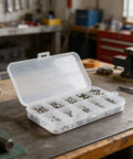 Box of 304 Stainless Steel Hex Socket Grub Screws DIN 914 Cone Point For M3 M5 M6 M8 Set Screws Fastening Kit 200 Pack