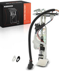 Direct Fit Electric Fuel Pump Assembly For Ford Explorer Sport And Sport Trac 2001 To 2002 4.0l V6 Engine showing dual tubes and connectors.