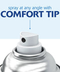 Rust-Oleum Painter's Touch 2X Ultra Cover spray paint can, 12 oz, Ultra Matte Black, close-up nozzle