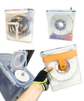 Filament Storage Box 4 Pack 4.0L Waterproof Dust Proof Container For 3D Printing Filament With Desiccant And Label DIY Dry Box Upgrade Accessories Included showing various angles and features