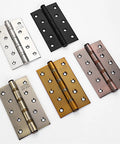 Assorted colored Stainless Steel Cabinet Door Hinges With Soft Close Damper For Quiet Smooth Kitchen Cabinet Doors No Fuss Easy Install
