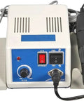 Heavy Duty Pro Grade 35K RPM Micromotor Polisher Handpiece Electric Micro Motor Polishing Tool with control unit and handpiece.