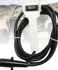 ATVMaster Winch Remote Handle Switch Controller compatible with Polaris RZR, features durable grip and long cable for easy installation.