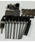 Upgrade Your Ride With This Adjustable Hard Alloy Valve Seat Grinding Reamer Tool Kit For Car And Motorcycle Repair Featuring Heavy Duty Handle Cutter Compatible With 15 To 90 Degree Sessions, hard alloy valve seat kit
