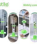 Pro Grade Glass Graduated Cylinder Set With 10ml 25ml 50ml And 100ml Sizes Plus Cylinder Brush, 3.3 Borosilicate Glass With Hex Base