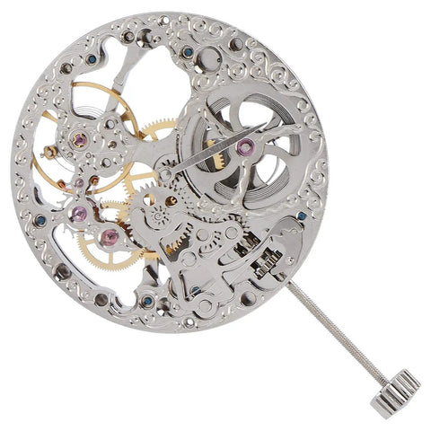 Hollow Mechanical Watch Movement Replacement Part For Precision Timekeeping With Alloy Gear Train Pro Grade Essential Watch