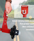 Two Pack Shipping Container Wheels With Eight Lug Configuration And Axle Ratchet Tie Down System for moving empty containers