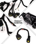 Full Main Wiring Harness Assembly For Sur Ron Light Bee X S Powersport Main Cable Cord Harness OEM Quality Wiring Kit shown in sections