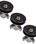 Three Heavy Duty Spindle Replacement For Cub Cadet And MTD Lawn Tractors RZT 50 LT1050 And LGTX LTX Series, Compatible With 618-04126 and 918-04125