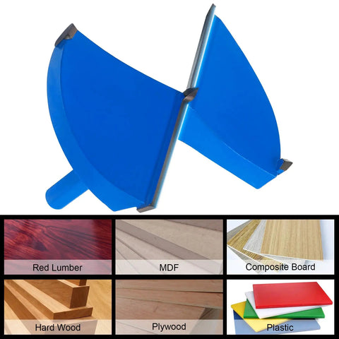 Pro Grade Forstner Drill Bit 24mm Tungsten Carbide Wood Hole Cutter with round handle, suitable for wood and plastic.
