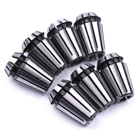 ER11 Collet Set 7Pc Spring Collet Set For CNC Engraving Machine And Milling Lathe Tool Pro Grade Quality