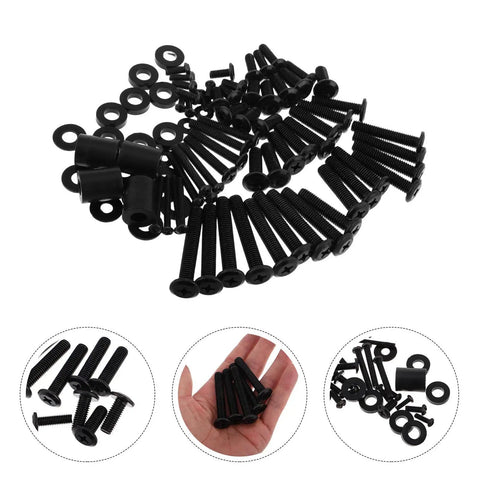 Heavy Duty Tv Mounting Hardware Kit With Wall Mount Standoffs And Screws For Home And Office Use Includes Metal Corner Brackets And Universal Fit