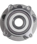Front view of Front Wheel Bearing And Hub Assembly For 2010 To 2015 Toyota Prius And 2012 To 2015 Prius Plug-In, 2011 To 2017 Lexus CT200h.