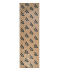 Clear Skateboard Griptape 10 X 33 Inches With Long Lasting Glue Fine Grit Texture For Smooth Cutting Pro Style Grip
