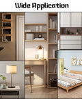 Wide application of Beefy Heavy Duty Stainless Steel L Brackets for Shelves Set of 4 in various home settings.
