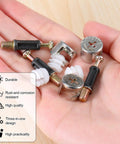 Durable Furniture Cam Lock Set With 20 Cam Nuts And 20 Cam Screws And 20 Plastic Expansion Nuts M6 X 40MM in a hand