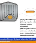 TH700 R4 4L60 Automatic Transmission Filter And Gasket Kit For 1982 1994 GM Models Replace 8667689 TF235 DIY Ready To Install