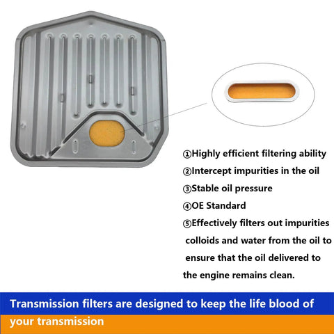 TH700 R4 4L60 Automatic Transmission Filter And Gasket Kit For 1982 1994 GM Models Replace 8667689 TF235 DIY Ready To Install