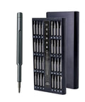 Heavy Duty 63 In 1 Precision Screwdriver Set With Magnetic Bits For Phone Repair Including Torx And Hex Heads Built To Last A Lifetime, aluminium handle case