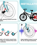 Installation guide for Bike Sound Maker Exhaust System That Lets Your Bicycle Roar Like A Motorcycle Realistic Engine Noise Snap In