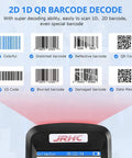 3 In 1 Portable Inventory Scanner With 2.4G Wireless Connection And 2.8 Inch LCD Screen For 1D And 2D Barcodes scanning various codes
