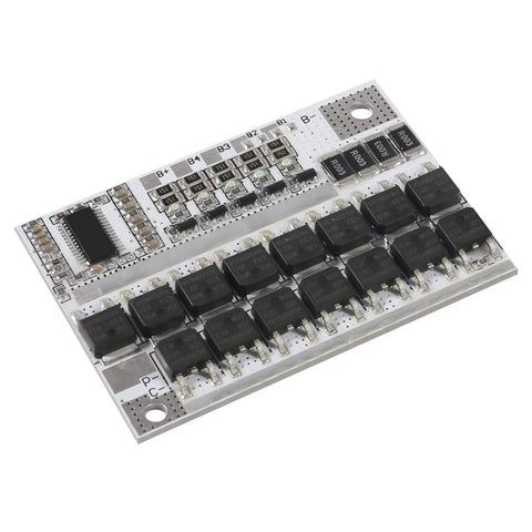 Straight Up Badass 5S 21V 100A BMS Lithium Battery Protection Board With Smart Balance Charging Module, detailed view.