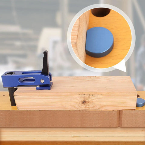 Heavy Duty Quick Acting Hold Down Clamp for Woodworking, Aluminum Alloy, 3 Gear Locking, 20mm Size, 60mm Thick Material Secured