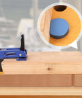 Quick Acting Hold Down Clamp For Woodworking With 3 Gear Locking Force Aluminum Alloy Build 20mm Size Compatibility secures a block