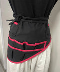 Heavy Duty Workhorse Sewing Organizer Belt With Industrial Stitching And Multipocket Tailoring Girdle showing multi-pocket design and adjustable waist.