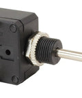 30 Amp 3 Way Push Pull Switch For Auto Dash Lights Parking Lights And Headlights Universal Mount Fits Seven Sixteenth Inch Panel Hole In Panels Up To One Quarter Inch Thick With Screw Terminal Contacts black push-pull switch