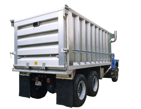 Heavy Duty Steel Tailgate Latch Assembly Weld On Kit Featuring Rock Solid Secondary Lock Keeps Dump Body Trailer Gates Locked Down Tight Through Rough Job Site Runs Zero Sloppy Play While Hauling Heavy Loads on a dump truck.