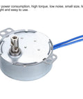 Tiny But Mighty Synchronous Gear Motor 100-127V AC 10-12 RPM 4W 2kgf.cm Torque CW CCW Drive For Electric Fireplaces And Home Appliances