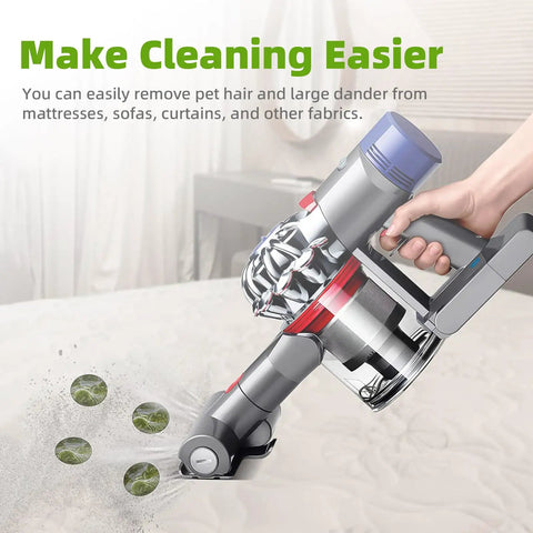 Mini Brush Head Tool For Cordless Vacuum Cleaners V7 V8 V10 V11 V15 cleaning mattress with quick release accessory