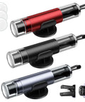 Amazon SKINNYON 3-pack car safety hammer and seatbelt cutter with window breaker in red, black, and blue