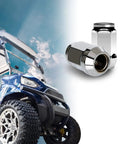 Chrome Golf Cart Lug Nuts 1/2-20 Thread Fits EZGO And Club Car Wheels 16 Pack Built Tough Anti Corrosion Nut Set