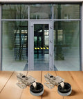 Heavy Duty 26mm Glass Door Hinge For Cabinets And Wine Display Cases Built To Last Fixed Type With Plastic Cup Screws