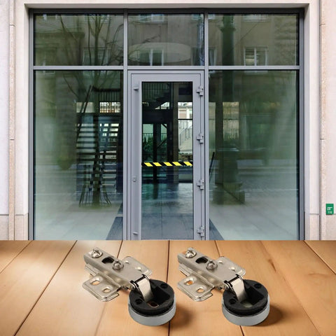 Heavy Duty 26mm Glass Door Hinge For Cabinets And Wine Display Cases Built To Last Fixed Type With Plastic Cup Screws