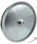 Single Groove V Belt Pulley With 12 Inch Outside Diameter And 5 8 Inch Bore Fits A B 5L 4L Sections Zinc Plated Carbon Steel Web Sheave Motor Drive Pulley with socket wrench