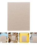 10 Pcs Microwave Mica Plates 104x85 Mm Heat Resistant Insulation Sheets With Universal Waveguide Covers Replacement Parts shown