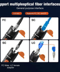 Pro Grade Visual Fault Locator For Fiber Optic Cables With 10 To 20 Kilometers Output Red Light VFL Pen Style Tester connector options