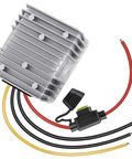 Golf Cart 120W 48V to 12V Converter Regulator 10A Waterproof Voltage Reducer for 36V and 48V Systems with wires